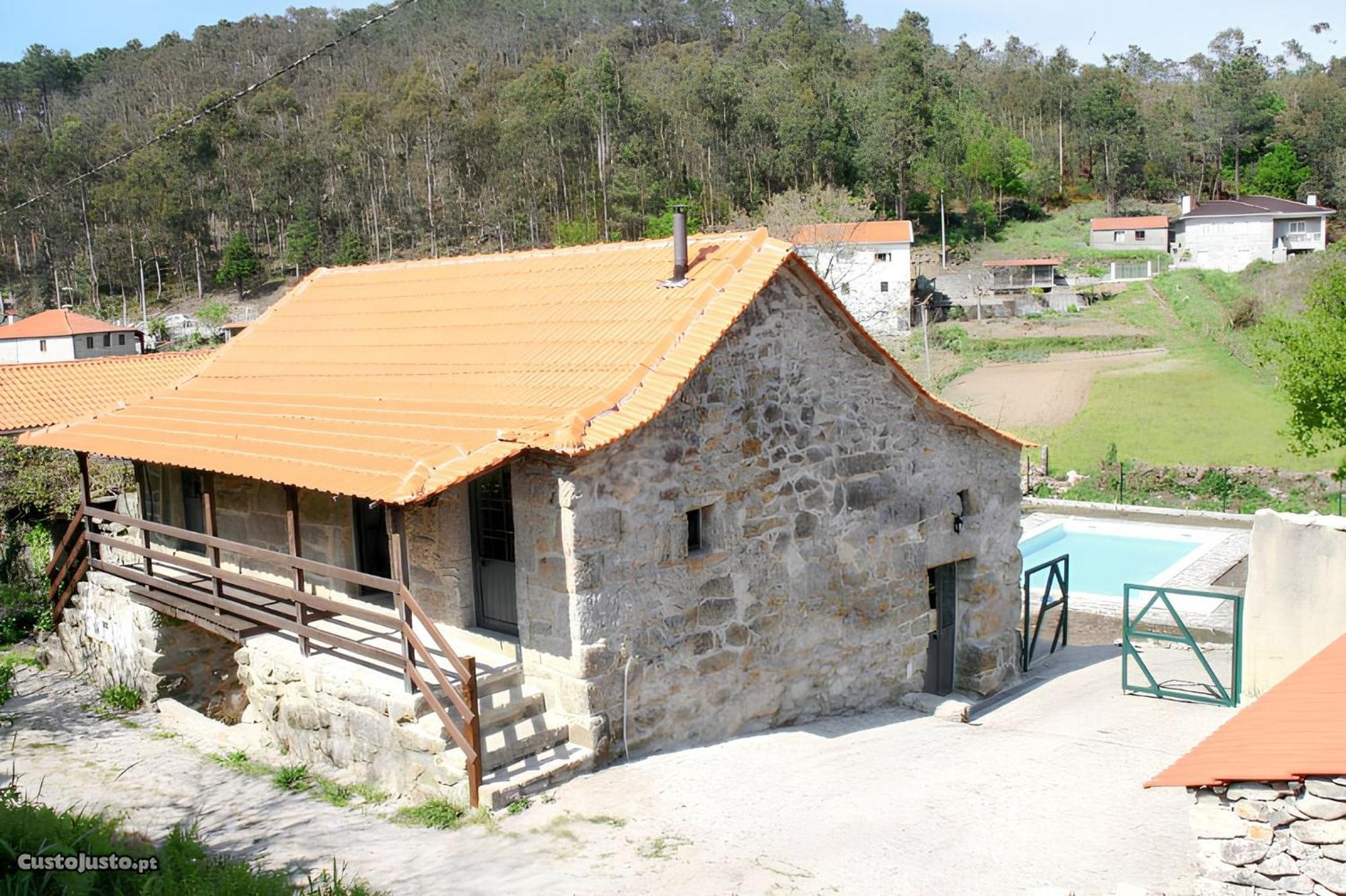 Welcoming House With Mountain View In Agueda Shared Pool Villa Urgueira  Luaran gambar