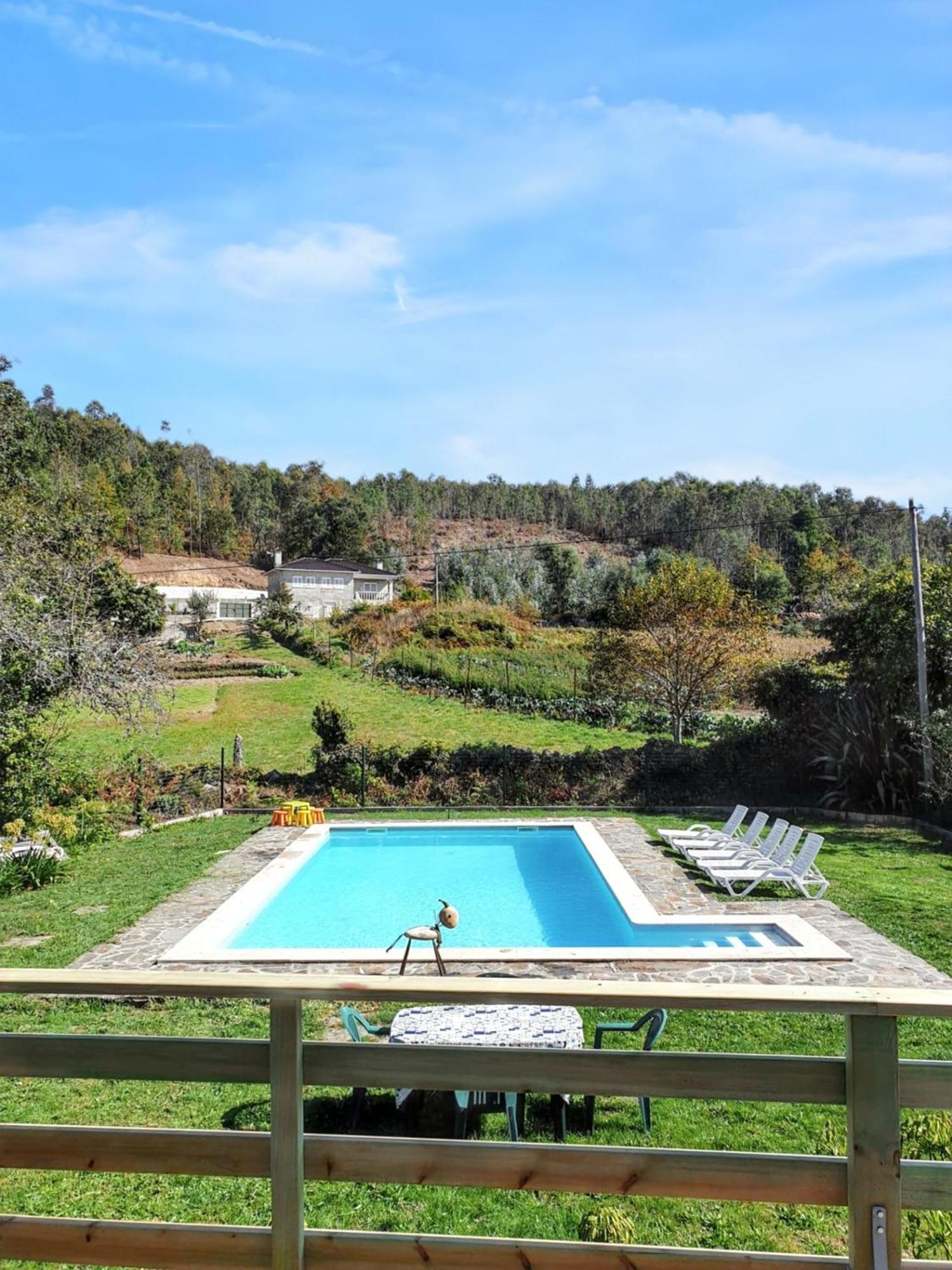 Welcoming House With Mountain View In Agueda Shared Pool Villa Urgueira  Luaran gambar